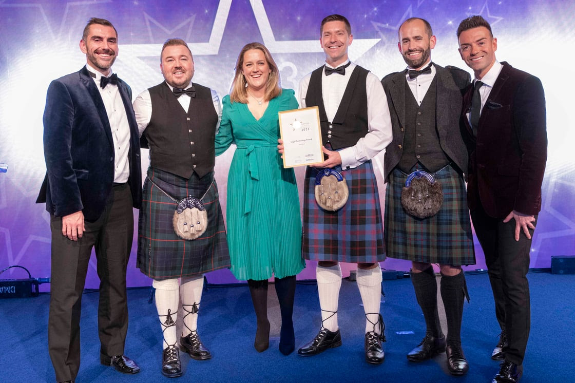 Amiqus Wins Legal Technology Award At Scottish Legal Awards 2023 And